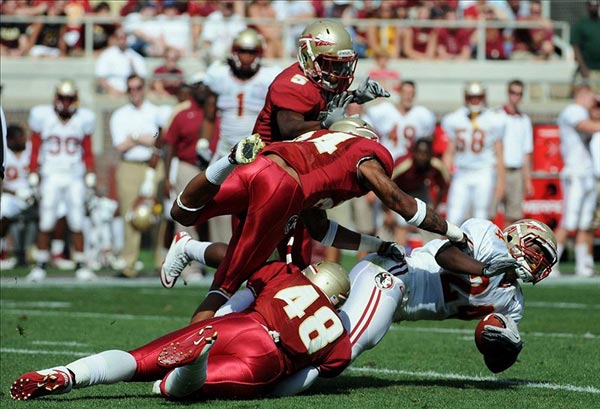 Florida State Seminoles running back Lonnie Pryor