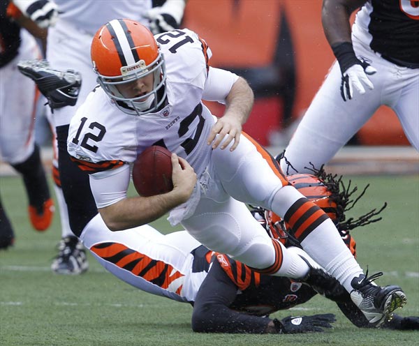 Cleveland Browns quarterback Colt McCoy