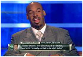 Where Will Donovan McNabb Return to Play?