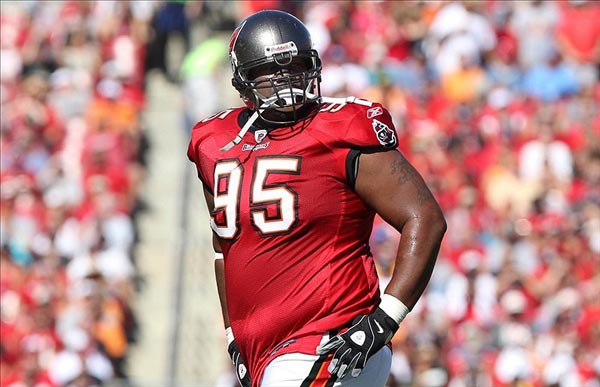 Tampa Bay Buccaneers defensive tackle Albert Haynesworth