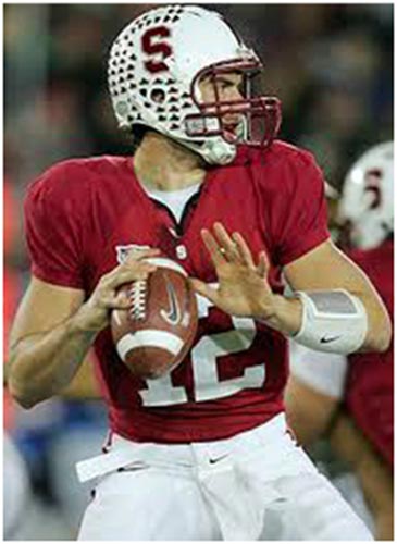 Quarterback Andrew Luck