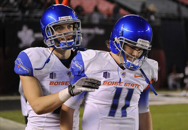 Boise State Broncos quarterback Kellen Moore