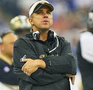 New Orleans coach Sean Payton