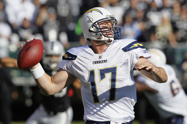 San Diego Chargers quarterback Philip Rivers